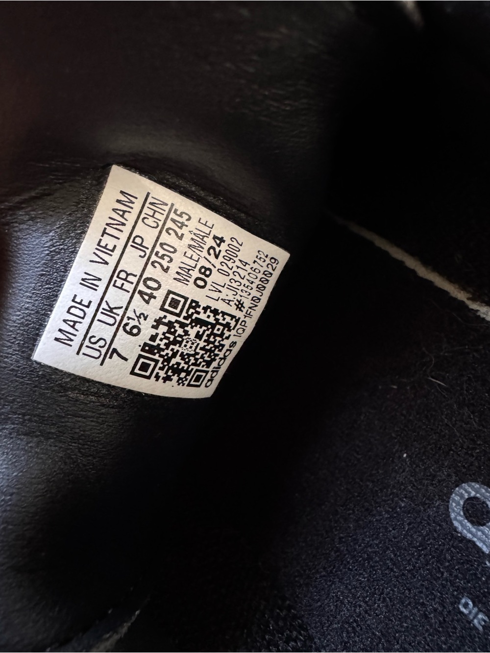 Adidas Gray and Black Suede Sneakers - Picture 5 of 5
